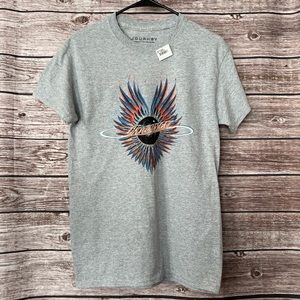 NWT Journey Logo band tee, Unisex Size Small